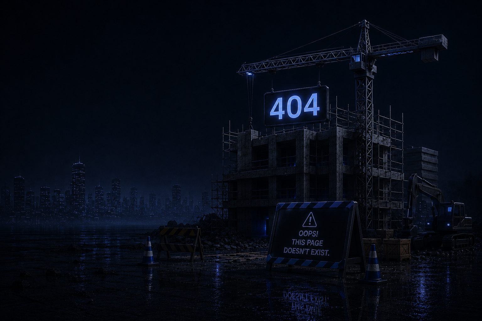 Final Venture 404 Construction Site