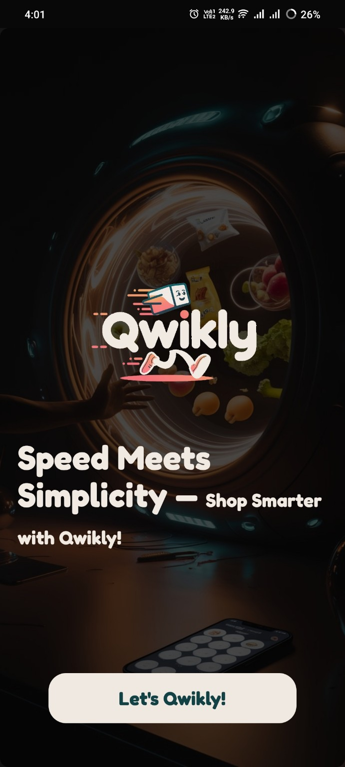 Qwikly Mobile Commerce App